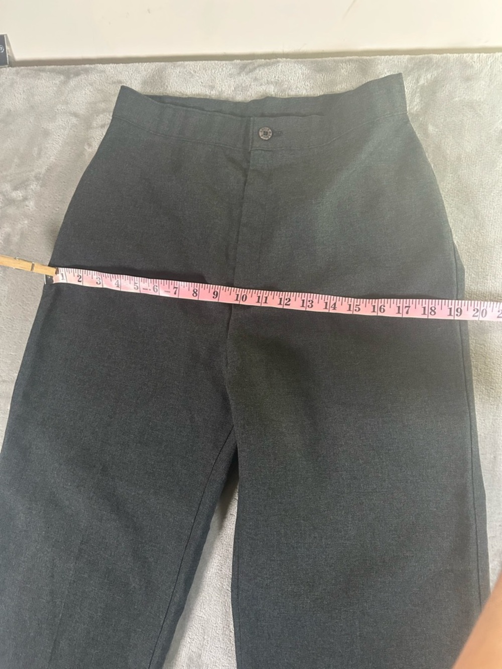 Levi's Dark Gray wide-Leg trousers Pants - Picture 8 of 10